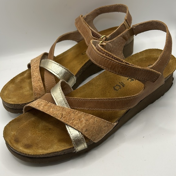 NAOT Womens Sophia Crisscross Leather Sandals size 40 - Picture 7 of 8
